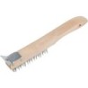 Steel/Wire Brush W/ Metal Scrapper