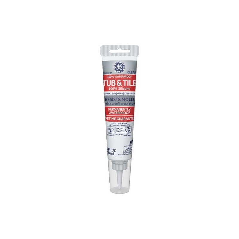 2.8 TUBE CLEAR SILICONE SEALANT