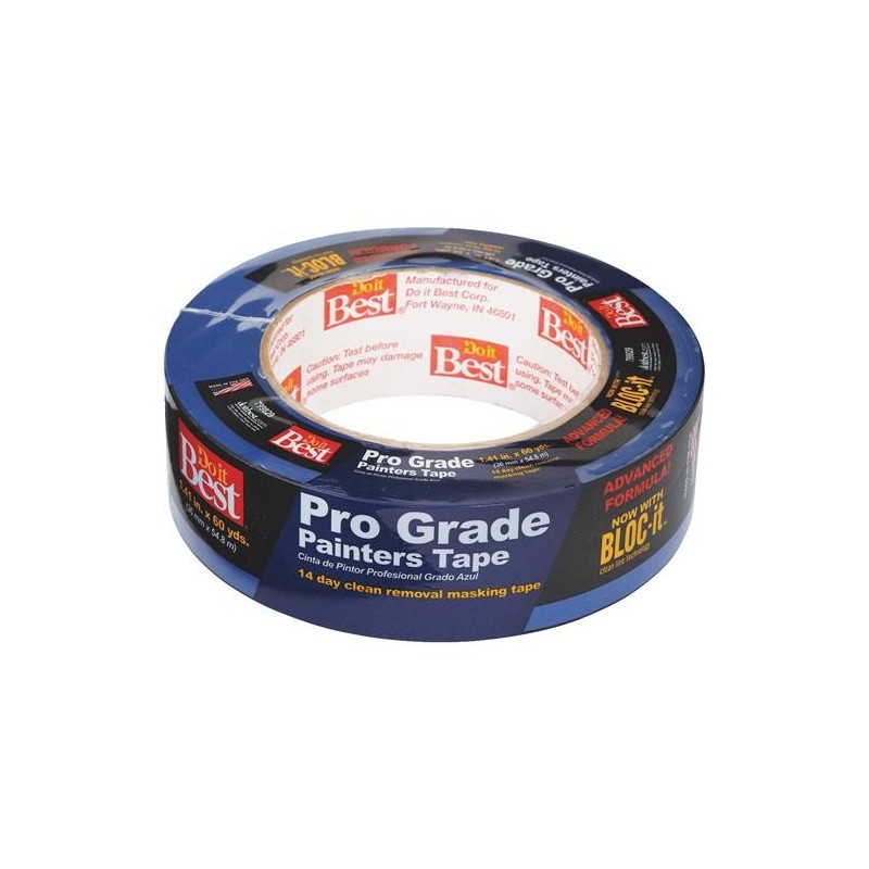 Masking Tape, Painters Tape, 36mm(1.5") x 54.8 (60Yards) [Do it Best]