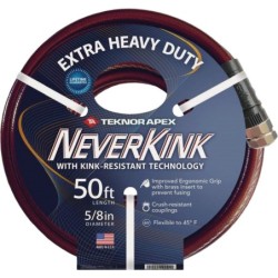 Teknor Apex NeverKink Extra Heavy-Duty Garden Hose