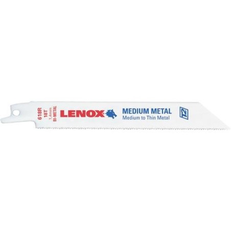 LENOX MEDIUM METAL BLADE (6" X 18)