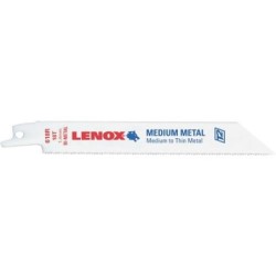 LENOX 5PK RECIPROCATING SAW BLADE 6" X 18TPI