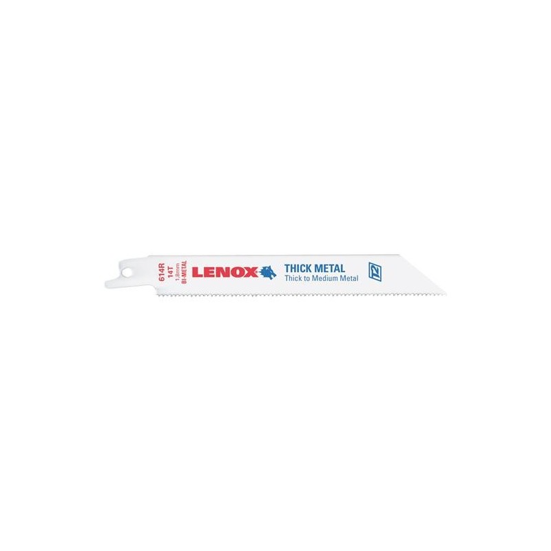 LENOX THICK METAL BLADE (6" X 14 TP1)