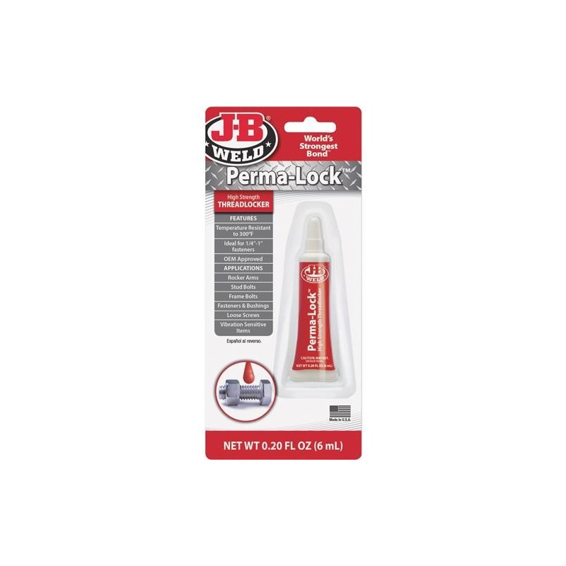 J-B WELD PERMA LOCK HIGH STRENGTH THREADLOCKER