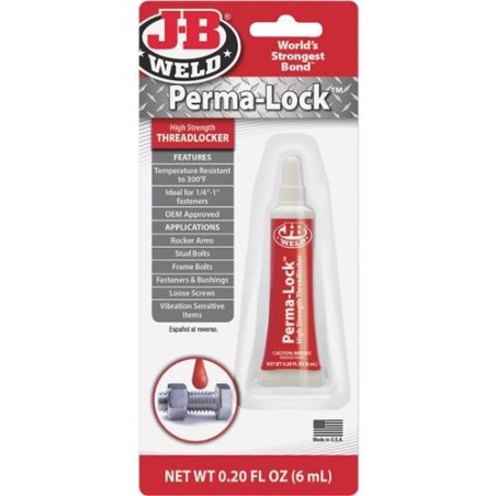 J-B WELD PERMA LOCK HIGH STRENGTH THREADLOCKER