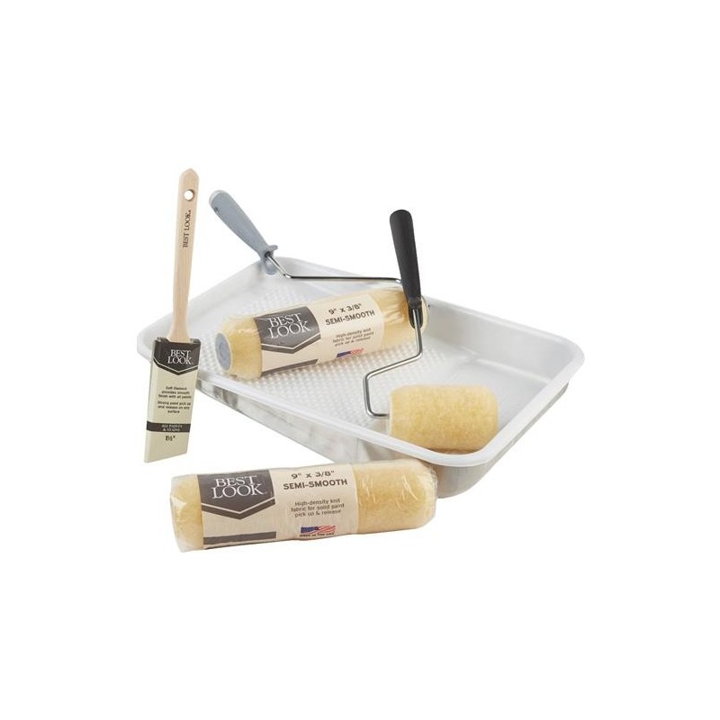 DIB 7PC PAINT ROLLER AND TRAY SET