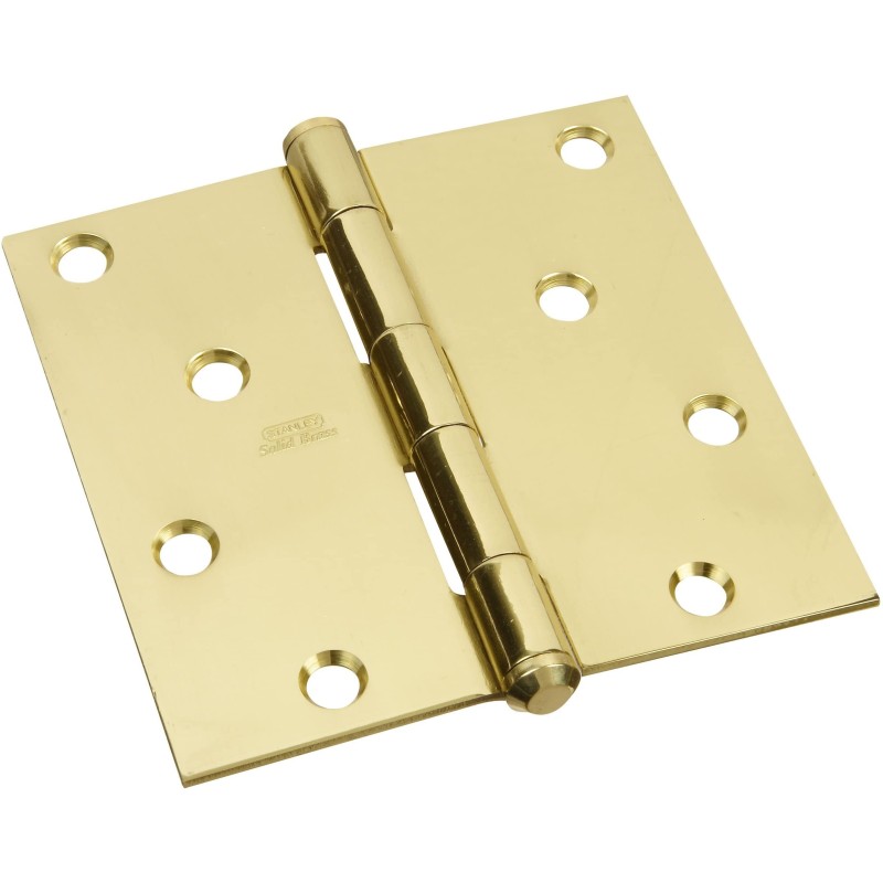 [STANLEY] Brass Hinges 3 1/2" X 3 1/2"