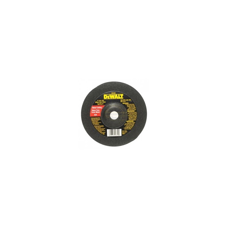 DeWalt Metal Cutting Disc 4 1/2 X 1/8 X 7/8 inch  - DW44820