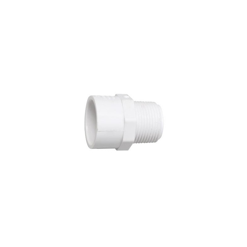 1" (25.4MM) PVC MALE ADAPTOR SCH40