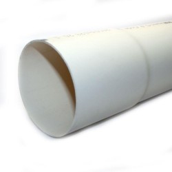 LENGTH 4" (101.6MM) PVC PIPE