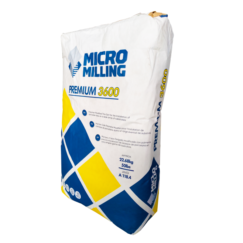 PRE-3600 Porcelain ThinSet 50lb [MicroMilling]