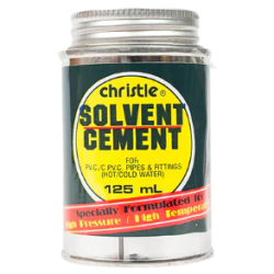 Christle Solvent Cement...