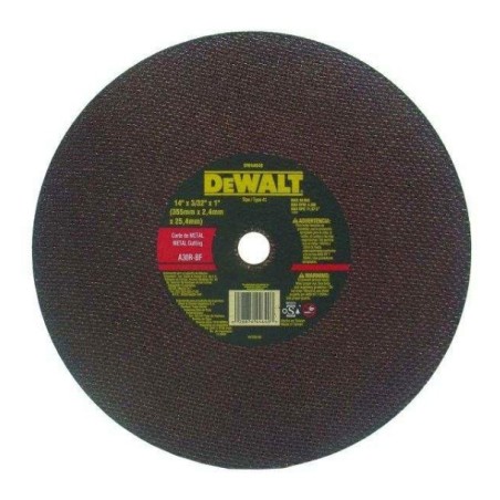 Dewalt 14" X 3/32" X 1" High Performance Chop Saw Disc - DW44640