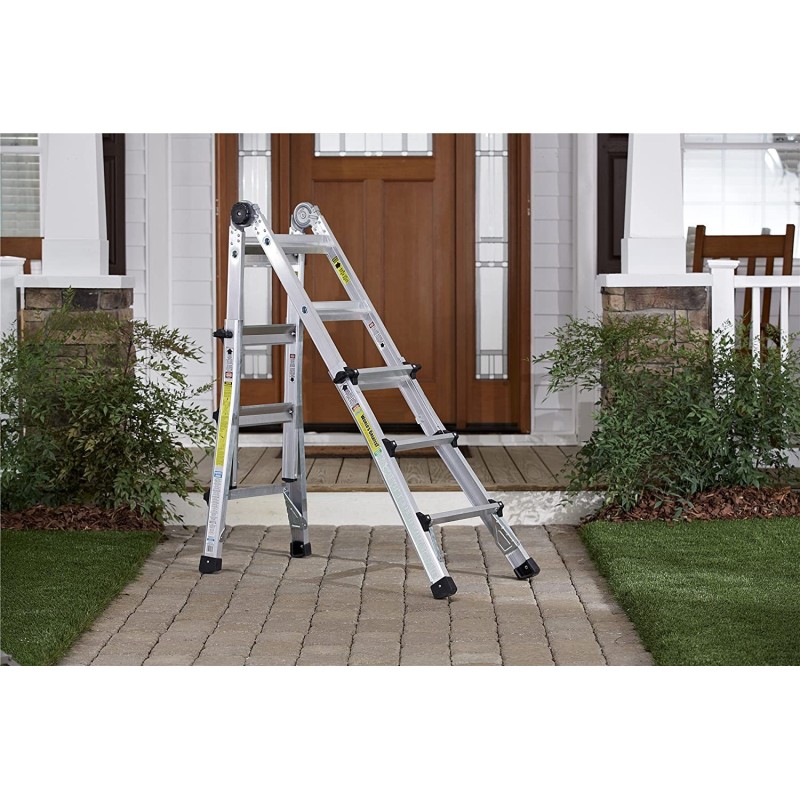 COSCO 17FT 5 IN 1 ALUMINUM MULTI PURPOSE LADDER