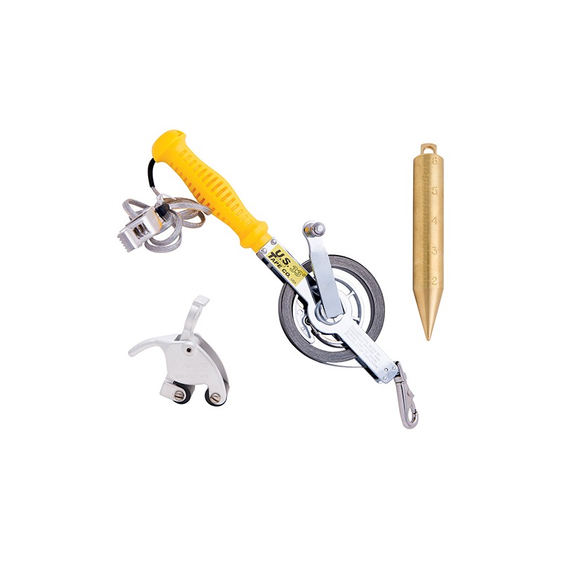 U.S TAPE 1/2" x 33' STAINLESS STEEL OIL GAUGING KIT