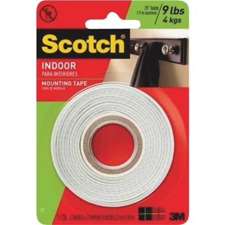 3M SCOTCH INDOOR MOUNTING TAPE- 9LBS (4 KG)