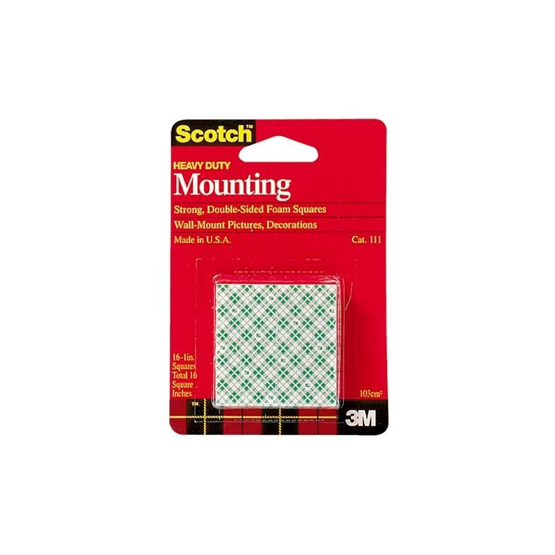 3M SCOTCH MOUNTING SQUARES