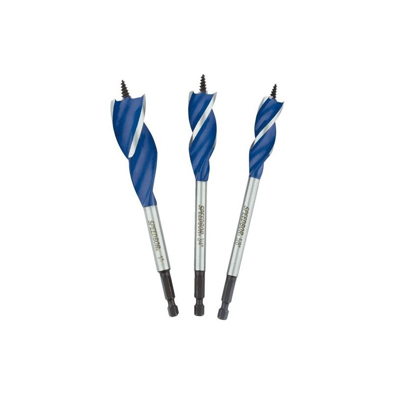 IRWIN 3PCS WOODBORING BIT SET