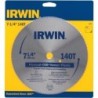 IRWIN CIRCULAR SAW BLADE FOR PLYWOOD- 7 1/4"