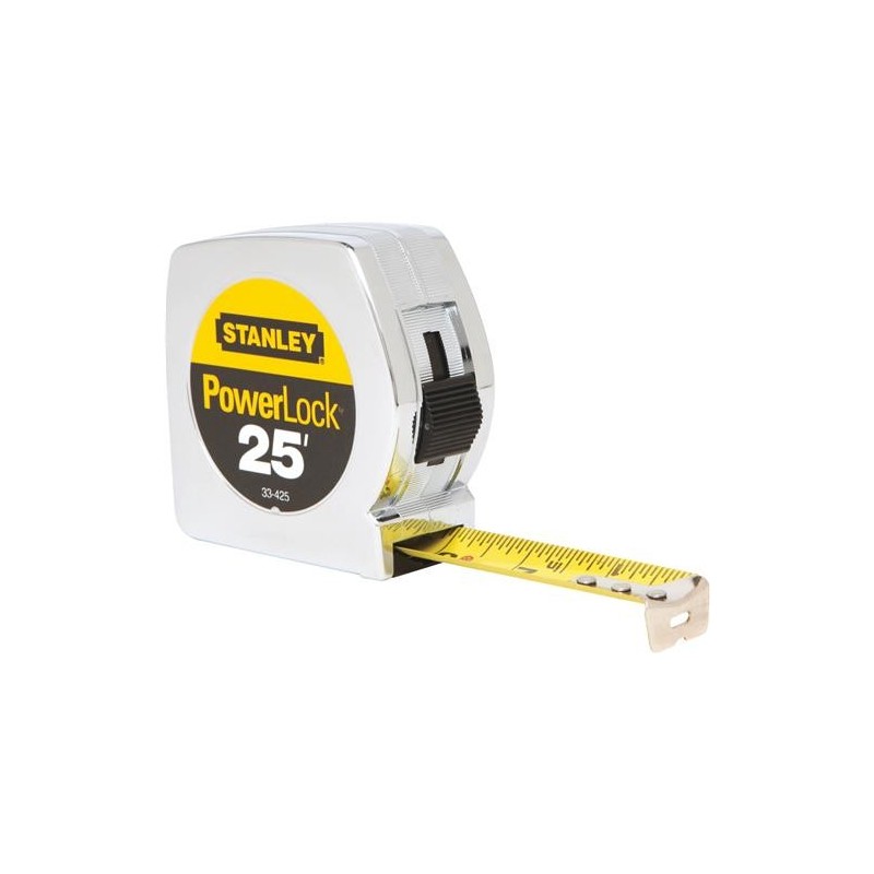 Measuring tape /w Power lock, 25' [Stanley]