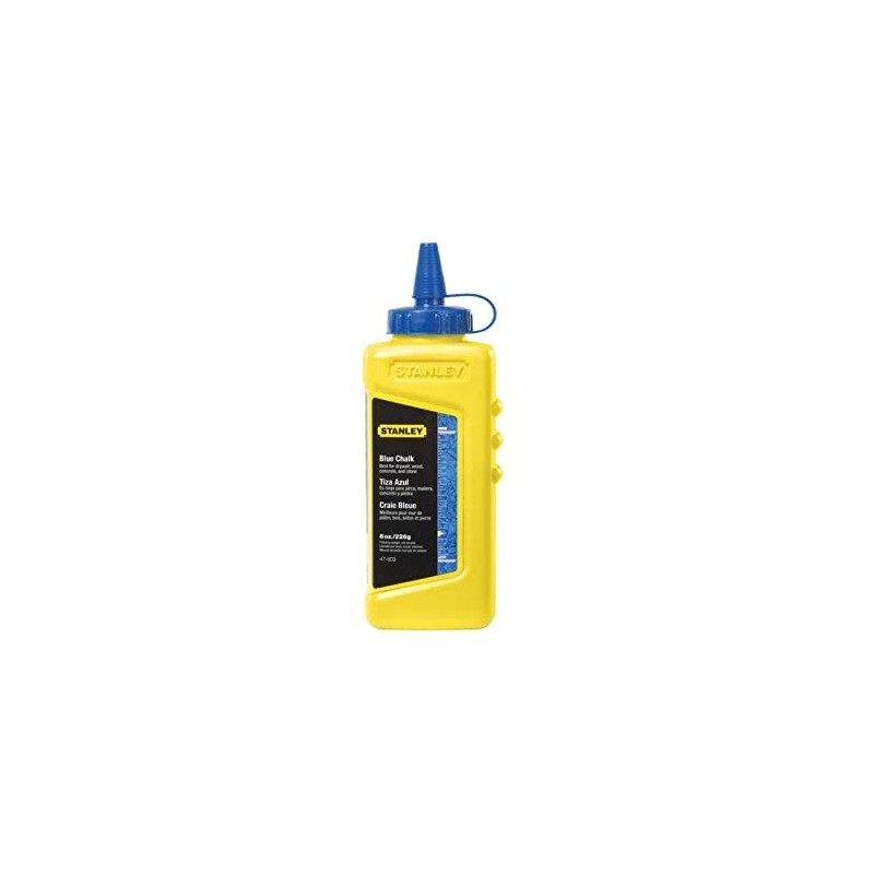 STANLEY CHALK REFILL BLUE 8 OZ (47-803)