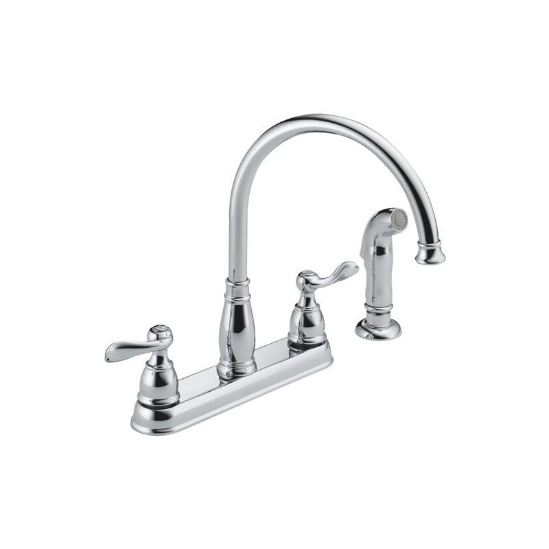 DELTA KITCHEN SINK MIXER WITH SPRAY