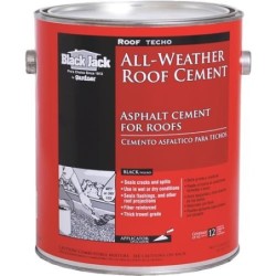 BLACK JACK ALL WEATHER ROOF CEMENT 3.4L
