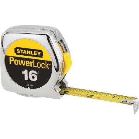 Measuring Tape /w Power Lock, 16' [Stanley]