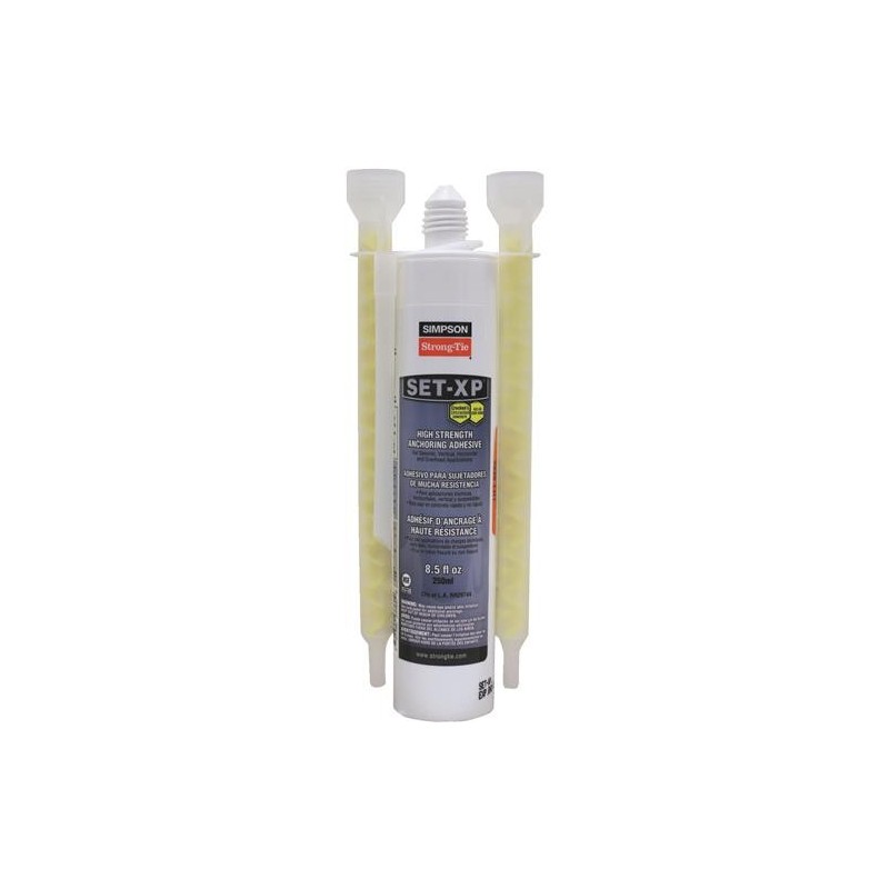 Set-XP, Epoxy, High Strength Anchoring Adhesive [SIMPSON STRONG-TIE]