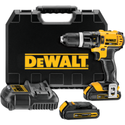 DeWalt 20V MAX Lithium-Ion Compact Cordless Hammer Drill Kit - DCD785C2