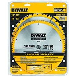 DeWalt 12" Construction Circular Saw 2PK Blade Set - DW3128P5