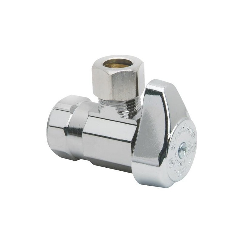 BRASSCRAFT 1/4 TURN ANGLE VALVE FOR WALL PIPE