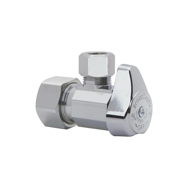 BRASSCRAFT TURN ANGLE VALVE FOR WALL PIPE