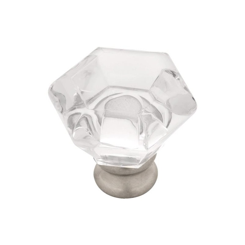 LIBERTY 1 1/4" (32MM) FACETED ACRYLIC KNOB
