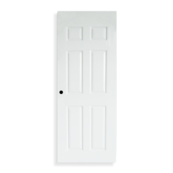 32" (819MM) X 80"(2032MM) White Steel Panel Door