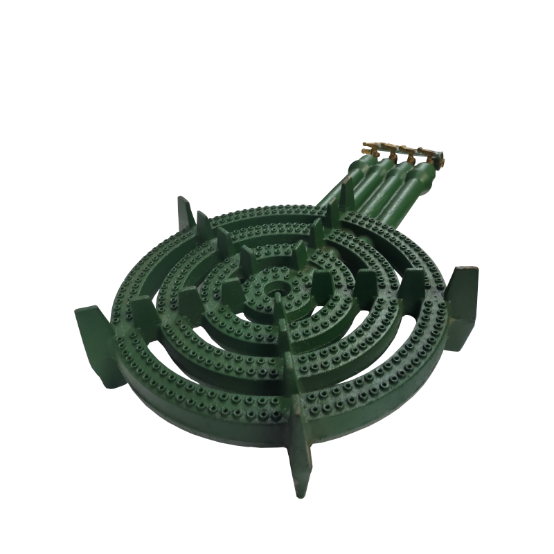 4 Burner Ring Stove, with Stainless Steel Stand