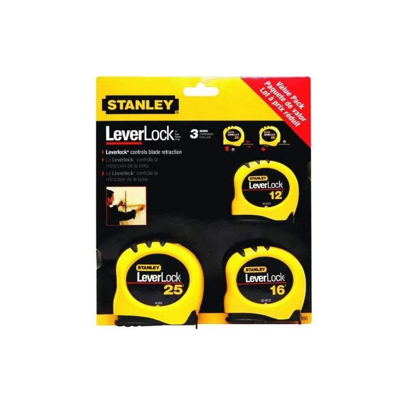 STANLEY 3PC LEVERL LOCK SET