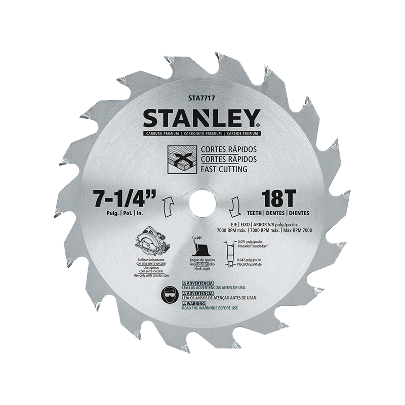 7 1/4" Circular Saw Blade [Stanley]