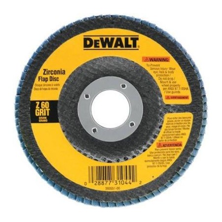 STANLEY FLAP DISC 4 1/2" X 7/8" X 60 GRIT