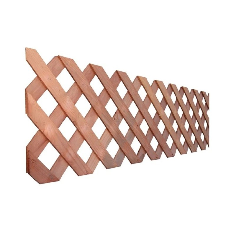 Sheet Red Privacy Lattice (4' X 8')