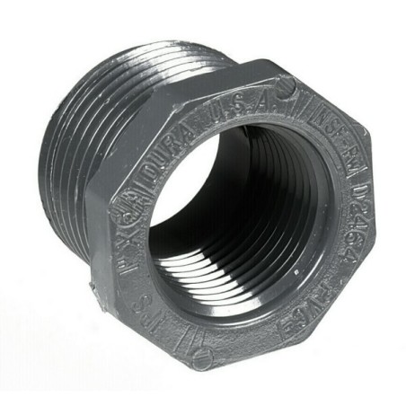 1" X 3/4" SCH 80 PVC REDUCER