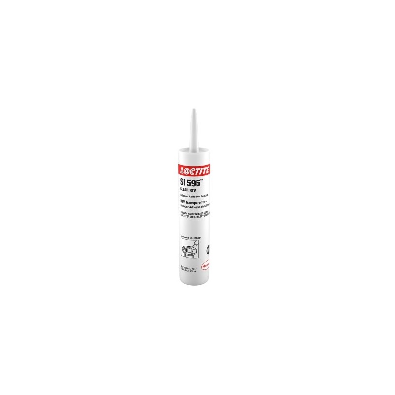 LOCTITE SI 595 CLEAR RTV SILICONE ADHESIVE SEALANT