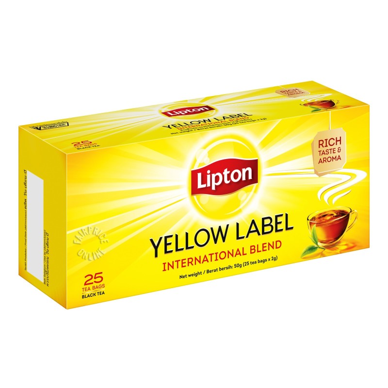 Black tea, (1 Box/25) [Lipton]
