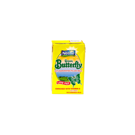 GREEN BUTTERFLY EVAPORATED MILK - 250ML