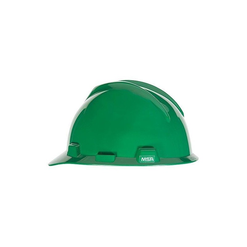 GREEN HARD HAT MSA RATCHET
