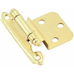 SELF CLOSING HINGE POL BRASS