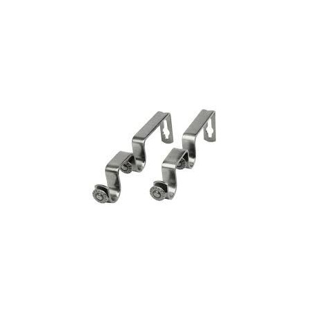 3/4" L CURTAIN ROD BRACKETS (PER PAIR)