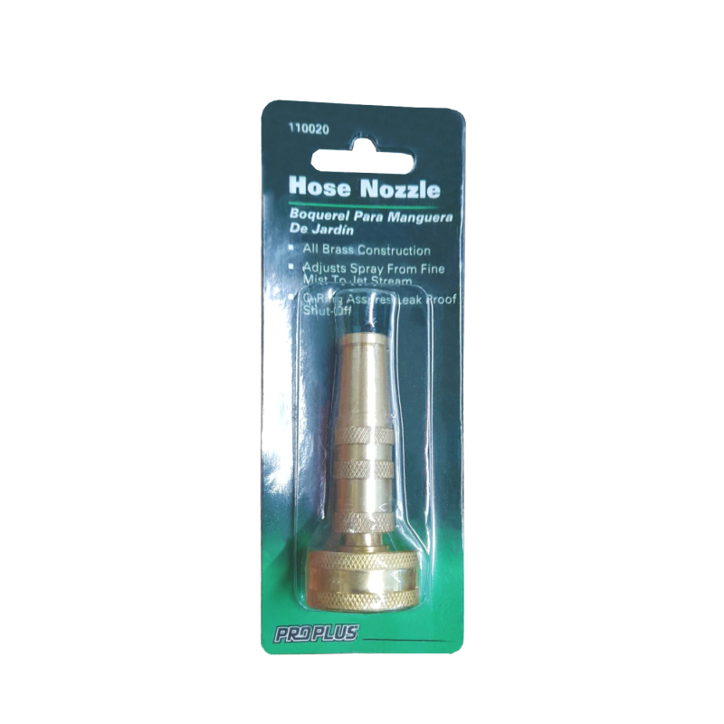 Hose Nozzle, All Brass [Proplus]
