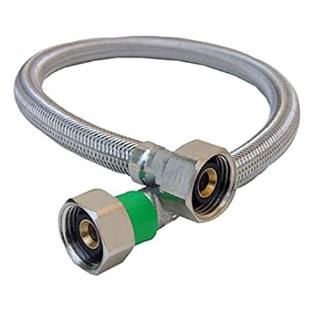 FLEX HOSE 1/2" X 1/2" X 16" METAL