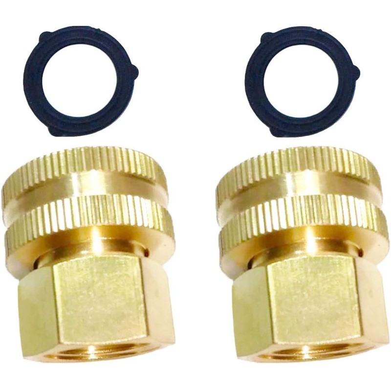 METAL UNION DOUBLE HEAD BRASS